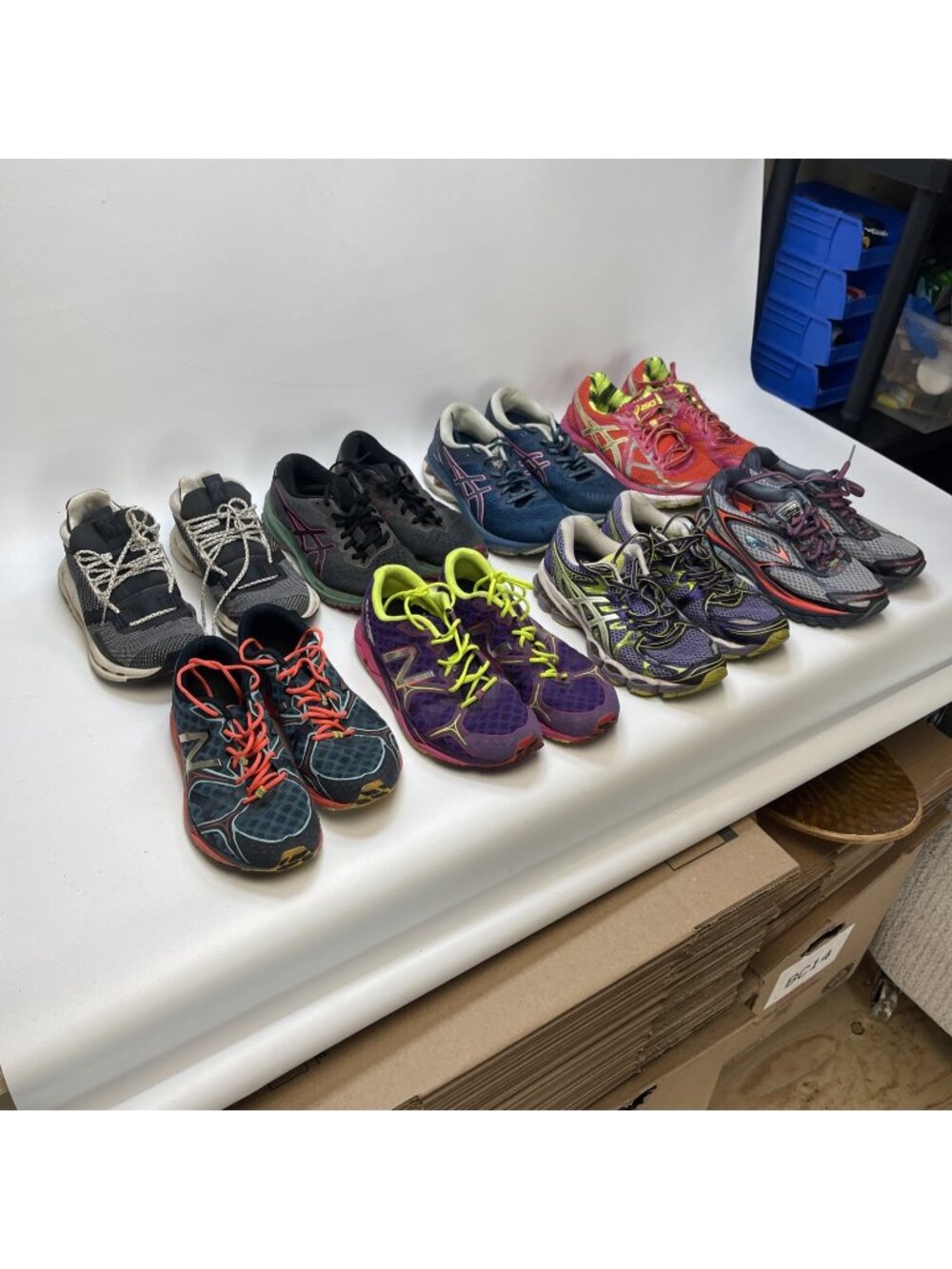 Bundle Lot x8 pairs Shoes Sneakers Various Size Reseller Clear out Sales**